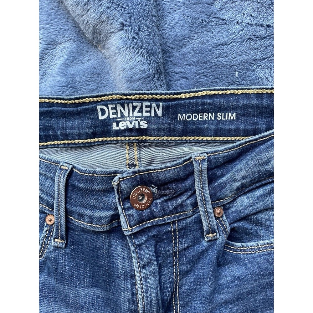 Denizen Levis Women’s Blue Jeans Modern Slim Size  2S 26x30 - Picture 3 of 9